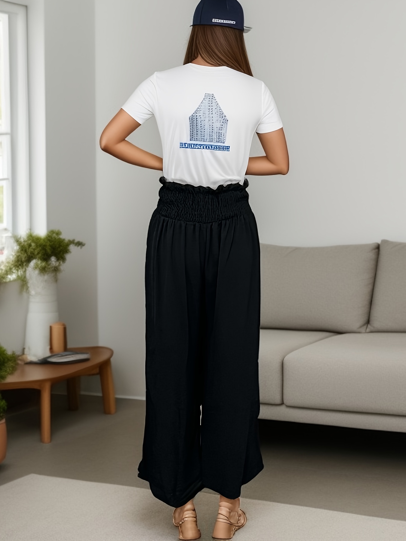 Pantalones de mujer 2020 primavera verano moda femenina sólida cintura –  Modadeamor