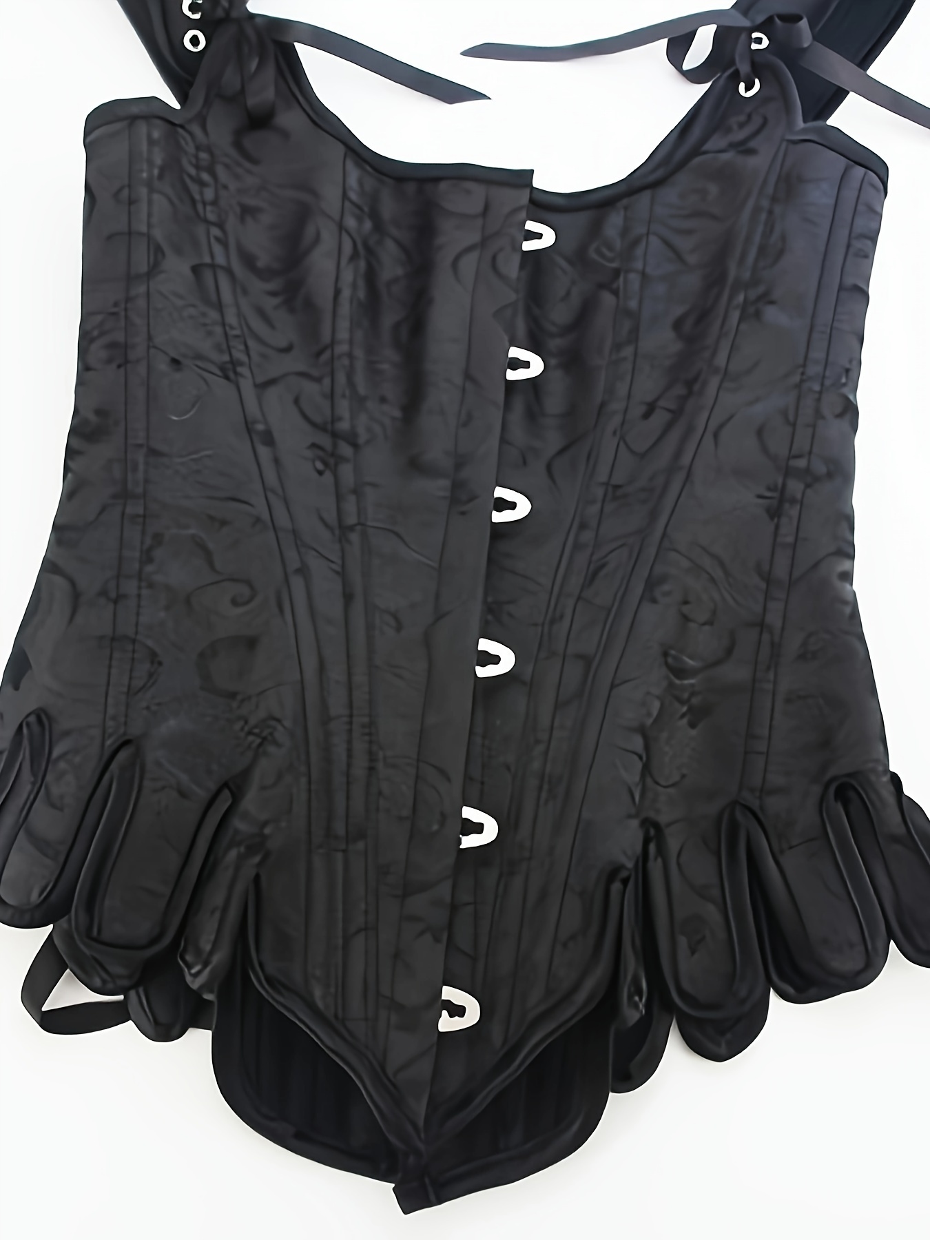 Lace Up Corset Tube Top, Stylish Bustier Bodice Strapless Carnival Costume,  Women's Clothing
