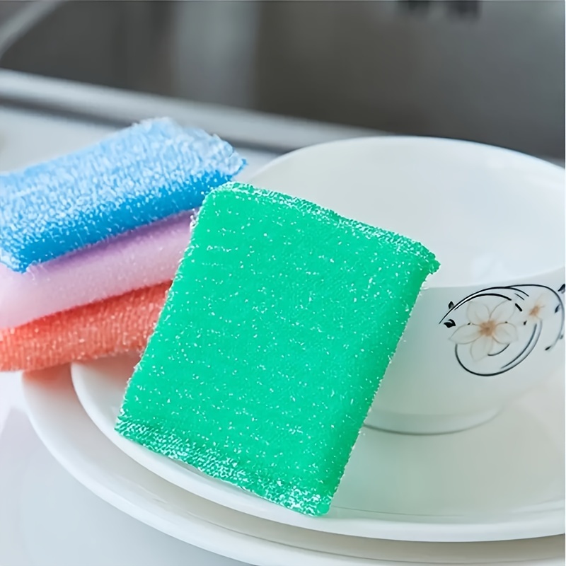 Kitchen Dishwashing Sponge Does Not Hurt Pot Brush Pot - Temu