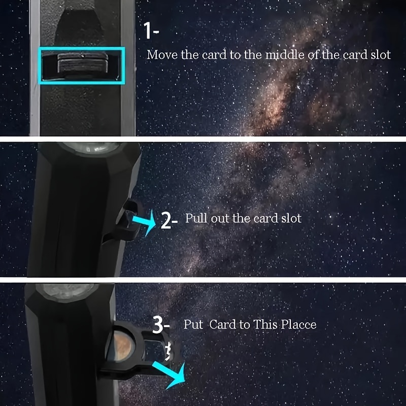 Luz Del Proyector De La Tierra Y La Galaxia En Versión Nueva En