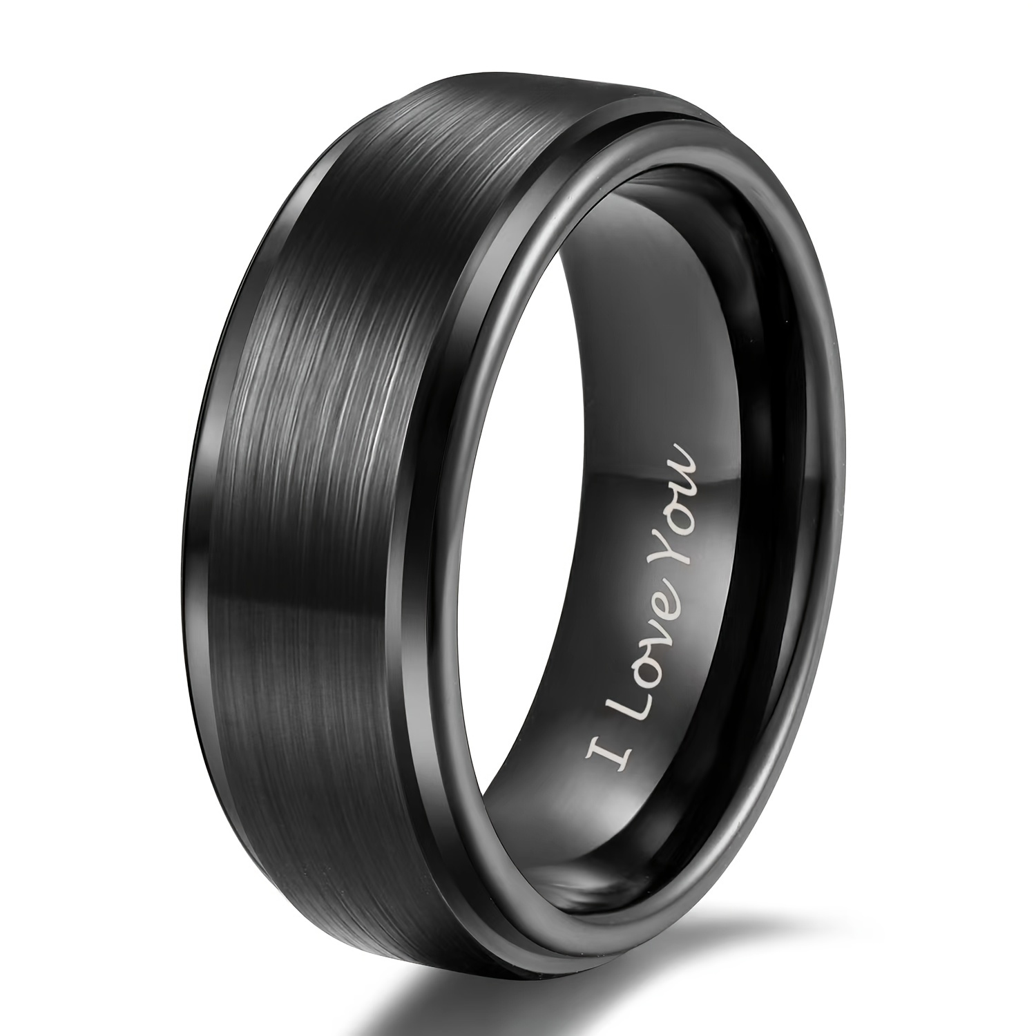 Personalized Customizable Titanium Ring