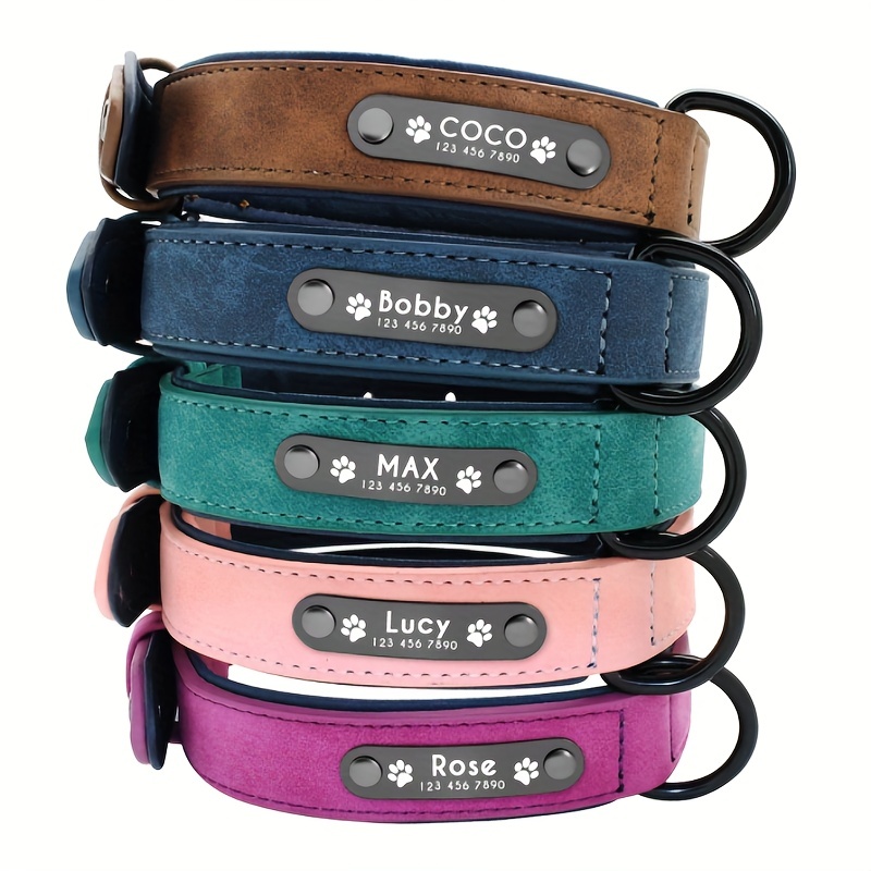 Engraved dog shop collars personalized