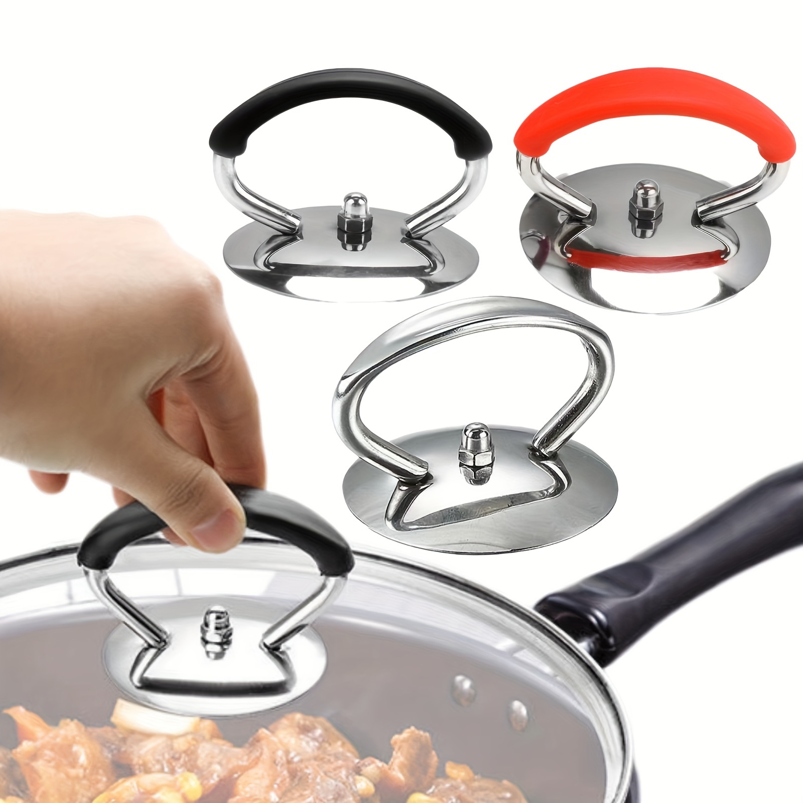 Upgrade Your Cooking with this 1pc Silicone Hot Skillet Handle