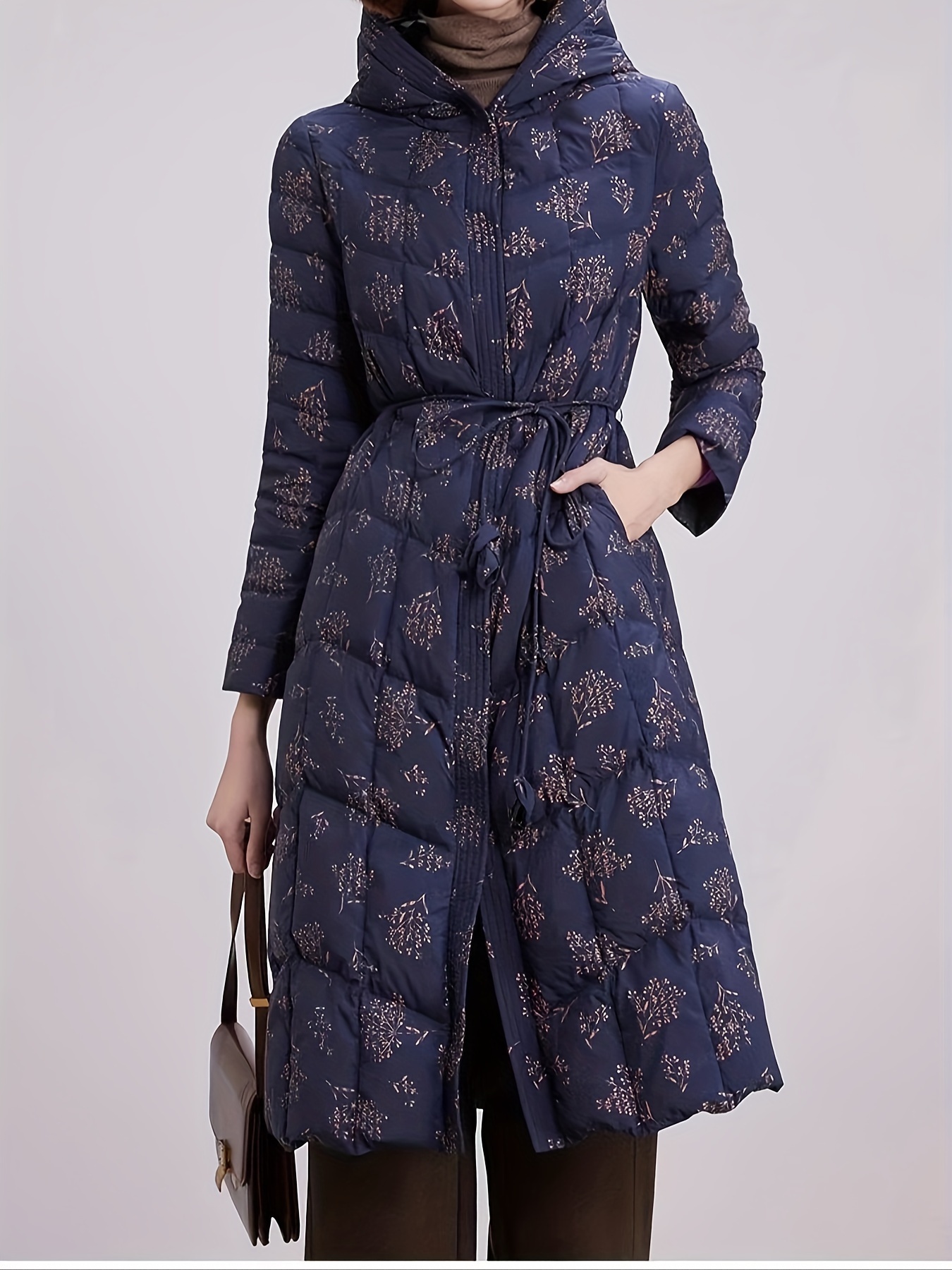 Vintage hot sale floral coat