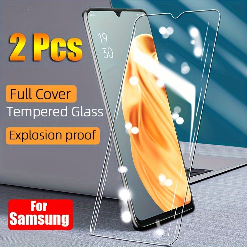 

2 Pièces HD 9H Verre Trempé Film Protecteur D'écran Pour Samsung A02 A02S A03S A03 A12 A13 4G A13 5G A14 5G A20 A20S A21 A21S A22 5G A23 5G A32 5G A42 5G A52 5G A53 5G A54 5G A70 A70S A70 5 G A71 A72