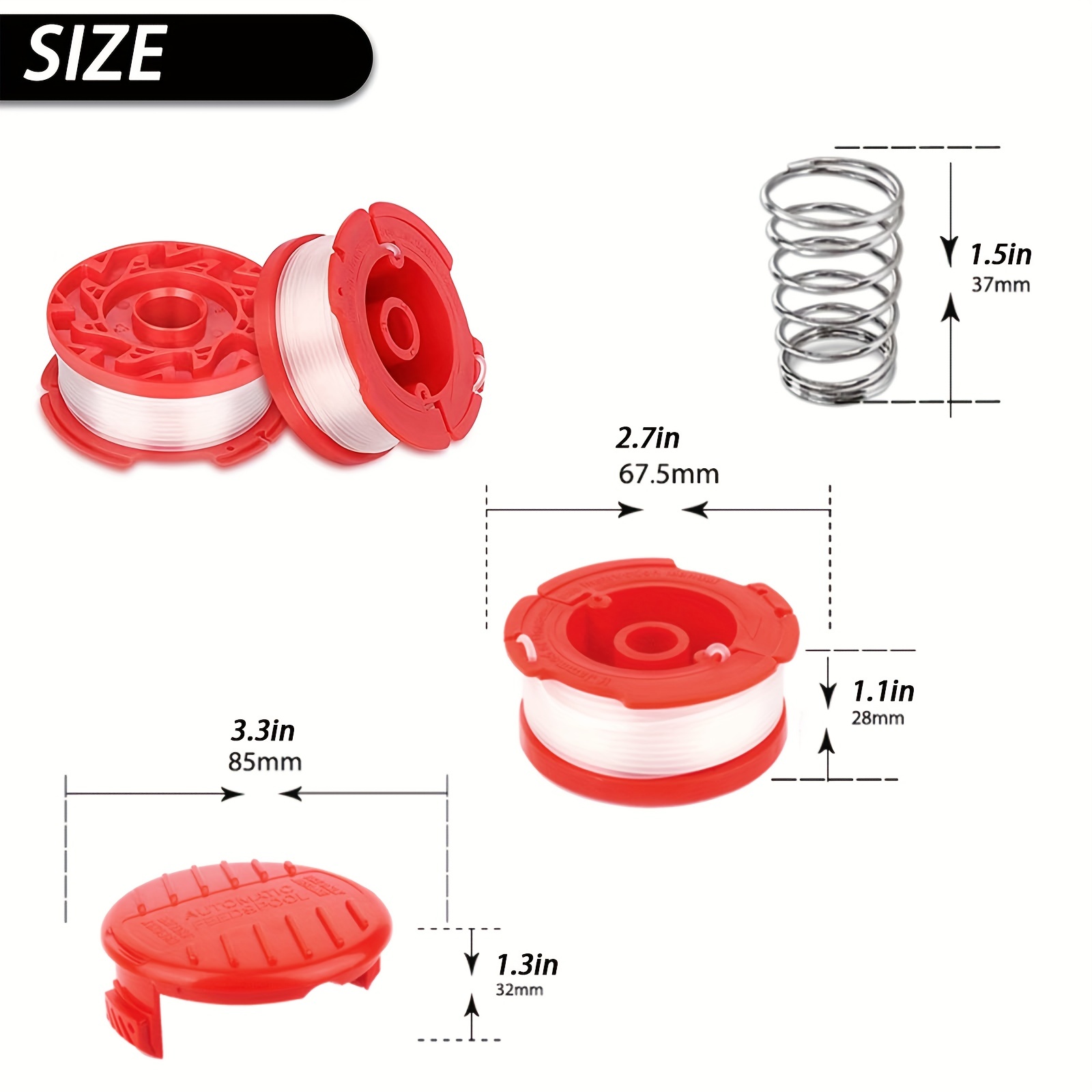 Craftsman CMZST0653 Replacement Spool and String, 30 Feet