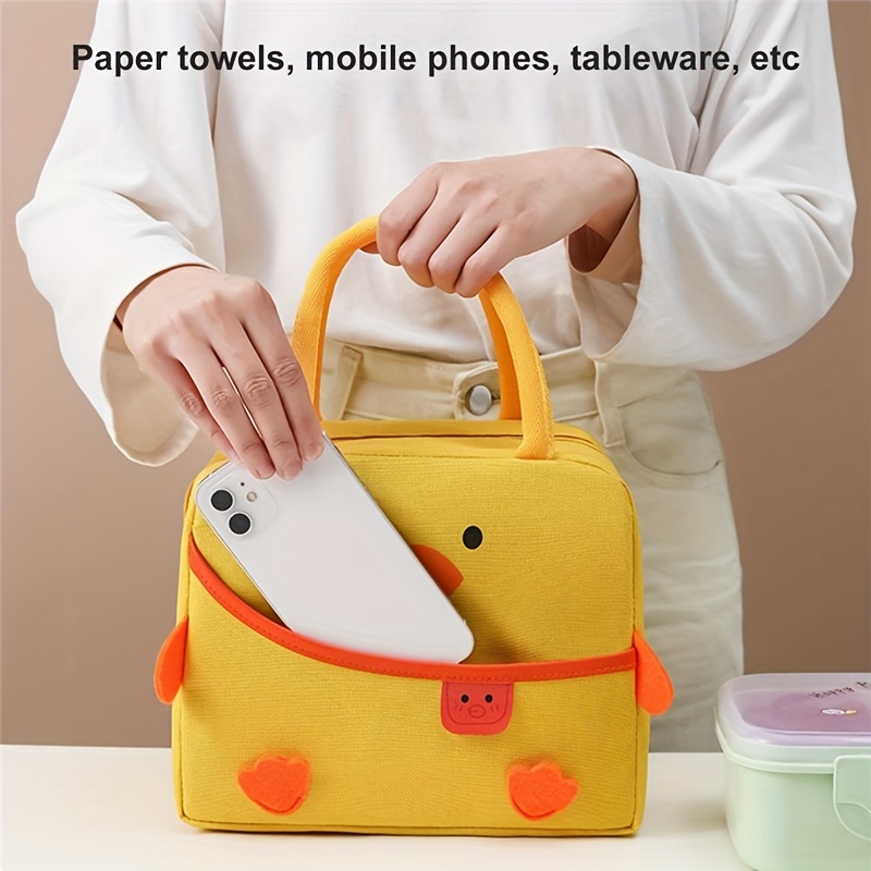 Printed Lunch Bag for womens & kids for/ Work School and Office