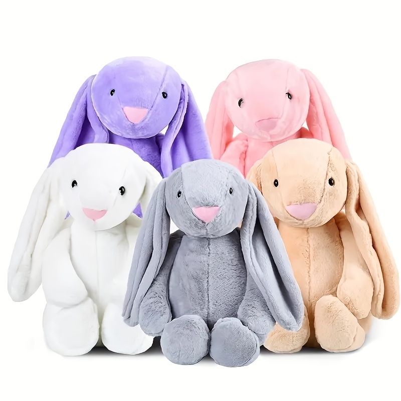 25/30cm Dark Rabbbit Toy Easter Plush Bunny Doll Stuffed Animals Gothic  Rock Style Halloween Soft Plush Toys Gifts Home Decor