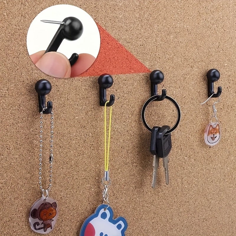20pcs Push Pin Hooks Alloy Thumb Tacks Decorative Wall Pin Picture Hanging  Hooks