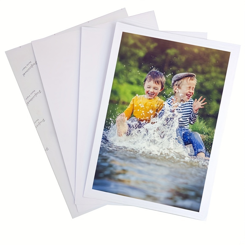 Buy Full Colors 180 GSM 4R (4x6) High Glossy Photo Paper - 100