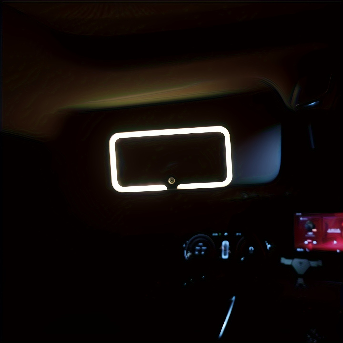 Schminkspiegel mit Licht für Auto Auto Kosmetikspiegel Led Sonnenblende  Spiegel Schminkspiegel mit 3 Beleuchtungs Modus und Wiederaufladbare  Batterie (whit) : : Auto & Motorrad
