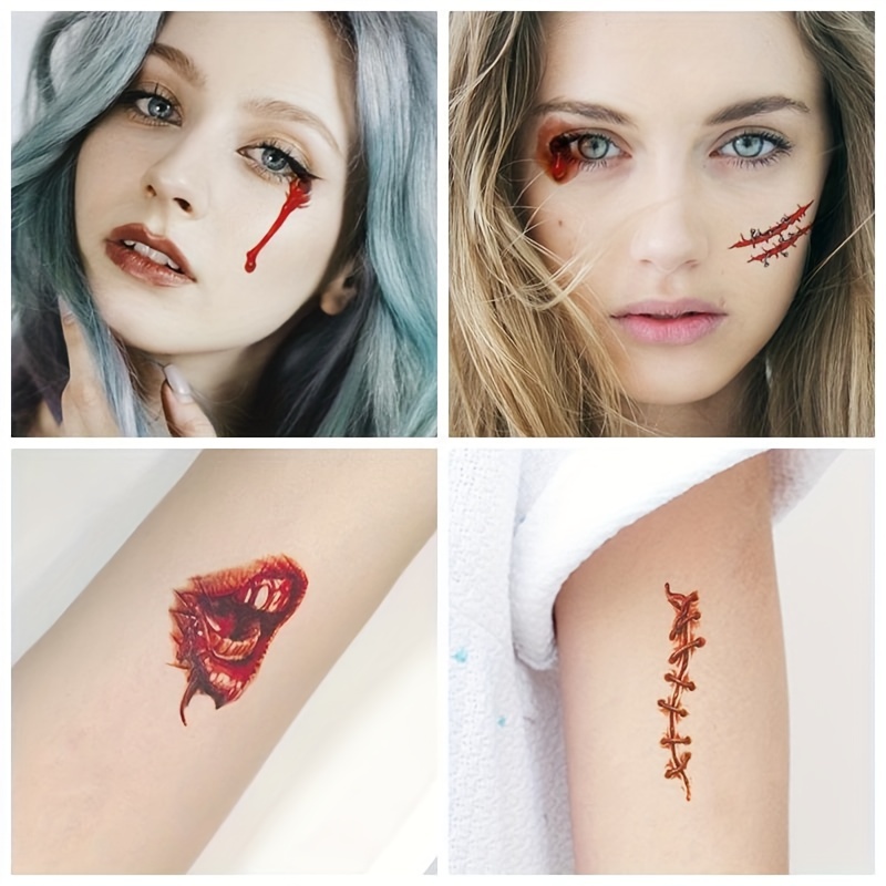 2 piezas de látex líquido Sfx maquillaje de látex líquido para Halloween,  maquillaje de efectos especiales para cicatrices cortadas, peladura de