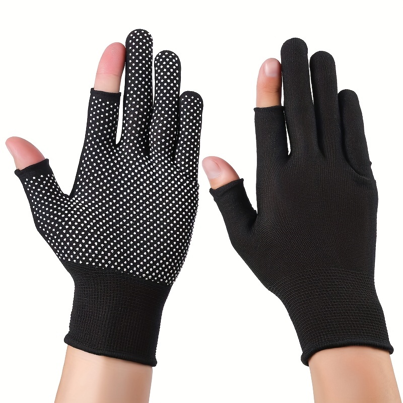 Fishing Gloves 2 finger Protector Breathable Anti slip Anti - Temu