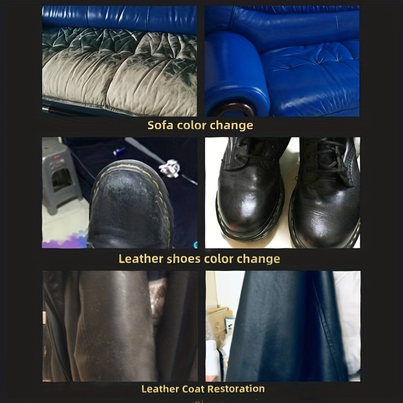 Ochre Leather Dye for leather and synthetic shoes, bags, purses