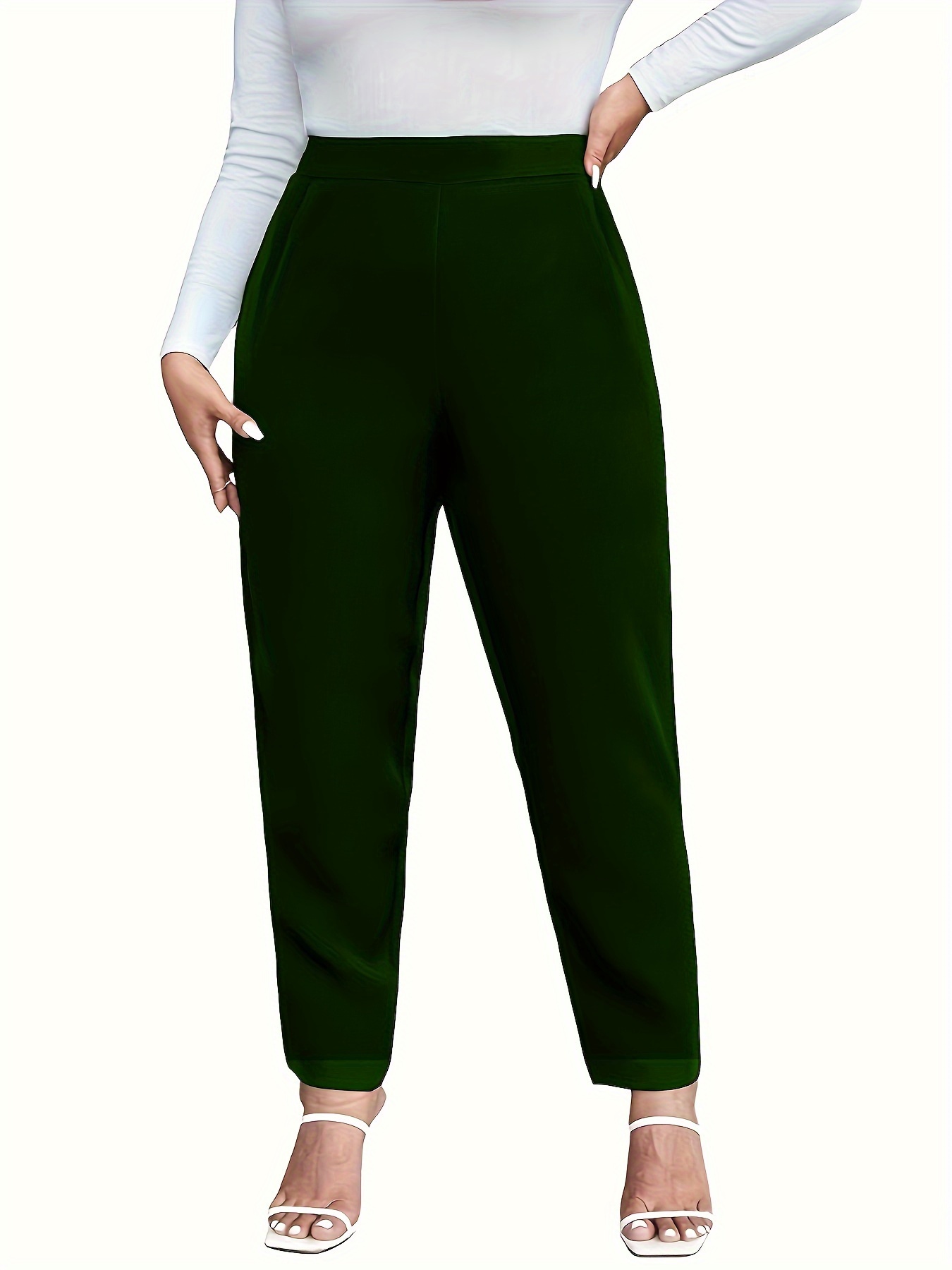 Tall Plus Size Pants Women - Temu Canada