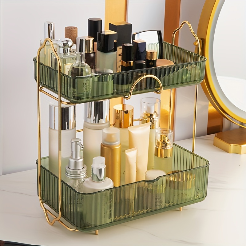 1pc Organizador Maquillaje Organizador Encimera Baño Forma - Temu