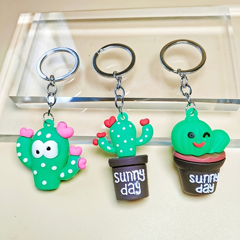 Keychain Cartoon 3D Cute, Silicone, Keychains for Kids Backpack