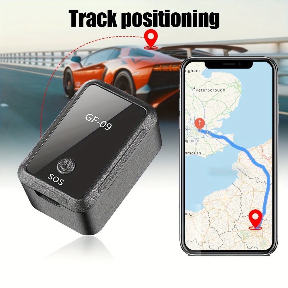  Rastreador GPS para vehículos, mini localizador magnético GPS  en tiempo real, cobertura completa de Estados Unidos, cobertura de red 2G,  rastreador GPS GSM SIM largo en espera para vehículo/coche/persona, modelo  2022