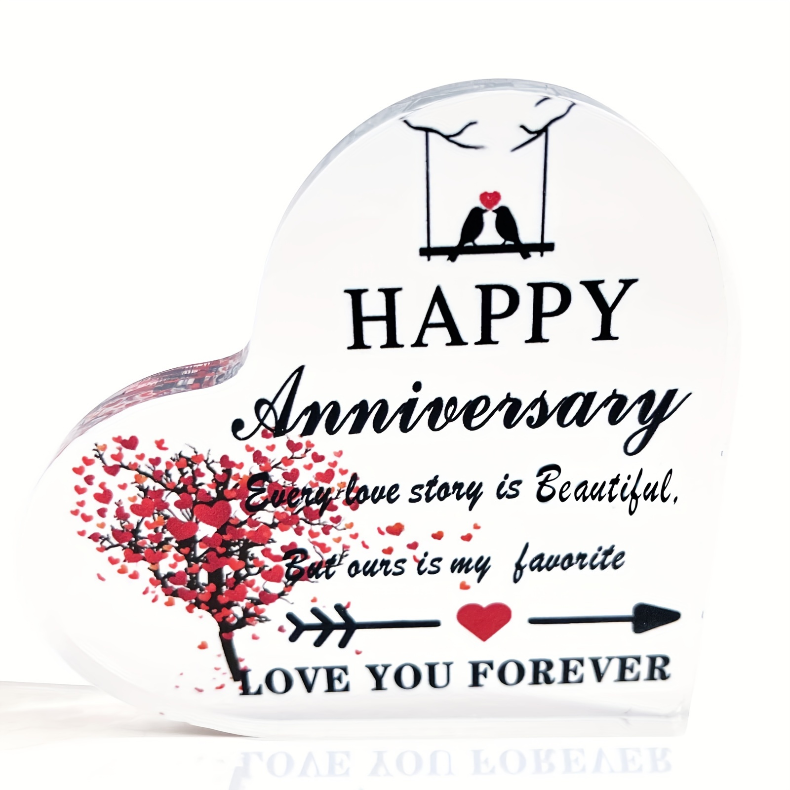 1pc Regalo Anniversario Matrimonio Anni Matrimonio Cuore - Temu Italy