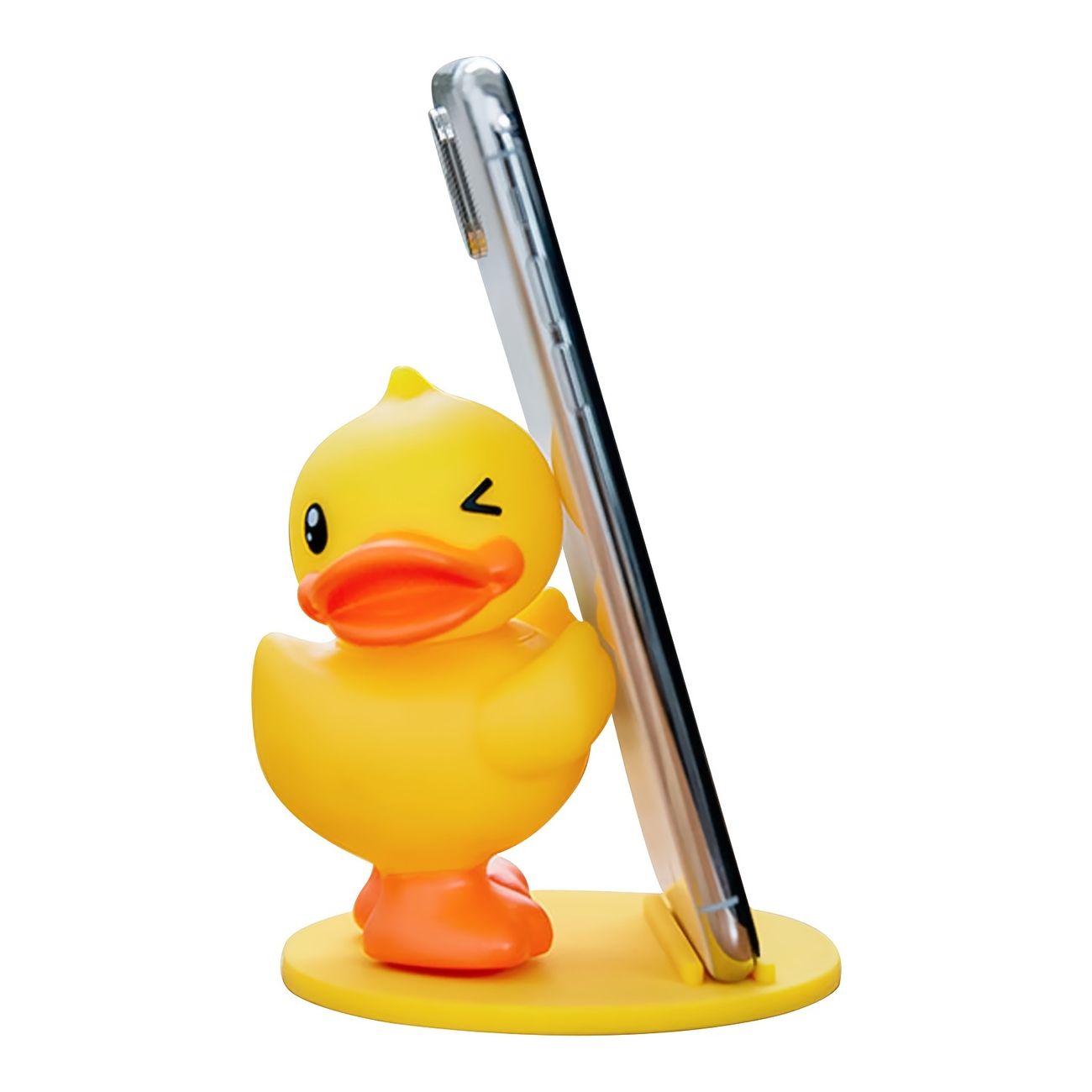 Little Yellow Duck Cute Phone Stand Silicone Animal Phone Stand Portable Phone  Stand Widely Compatible With Various Types Of Smartphones And Tablets |  High-quality & Affordable | Temu
