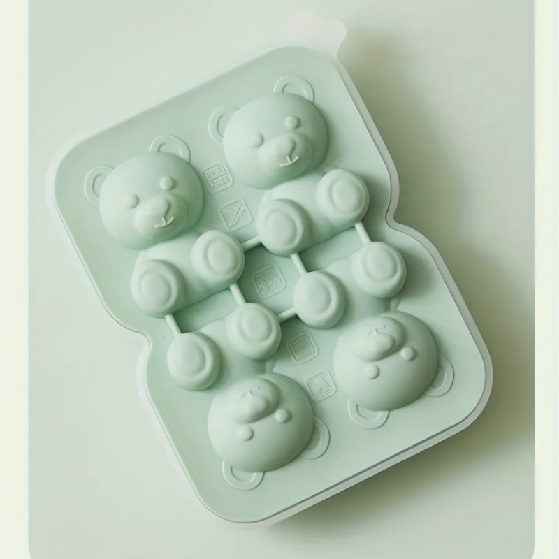 Source Moules à glace en forme d'animal 3D, 1 pièce, blancs mignons, de  qualité alimentaire, boule de Silicone, Cube de crème glacée, ours en  peluche on m.alibaba.com