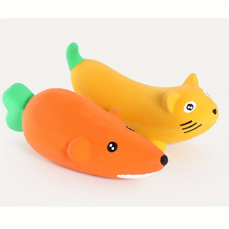 1pc Cute Orange Carrot Shaped Pet Plush Toy, Soft Soundable Durable Pet  Plush Toy For Cat, Dog For Playing