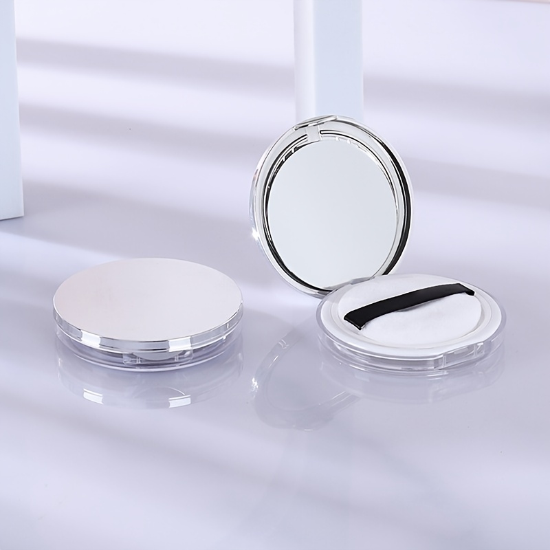 Powder Puff, Loose Powder Containers, Reusable Empty Makeup Powder  Container with Elasticated Net Sifter for Setting Powder, Face Powder,  Loose