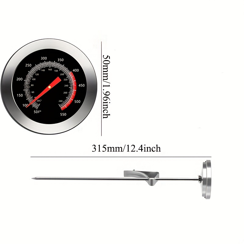 Food Thermometer, Precision Stainless Steel Thermometer For Milk Tea &  Coffee Drinks, Barbecue & Cooking Water Thermometer, Thermometer With  Probe, Kitchen Accessories - Temu