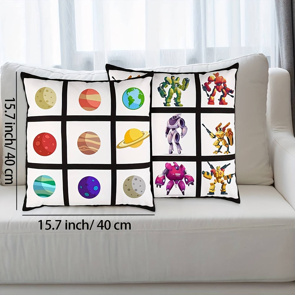 Blank Cushion Cover Sublimation Thermo Transfer Print Painting