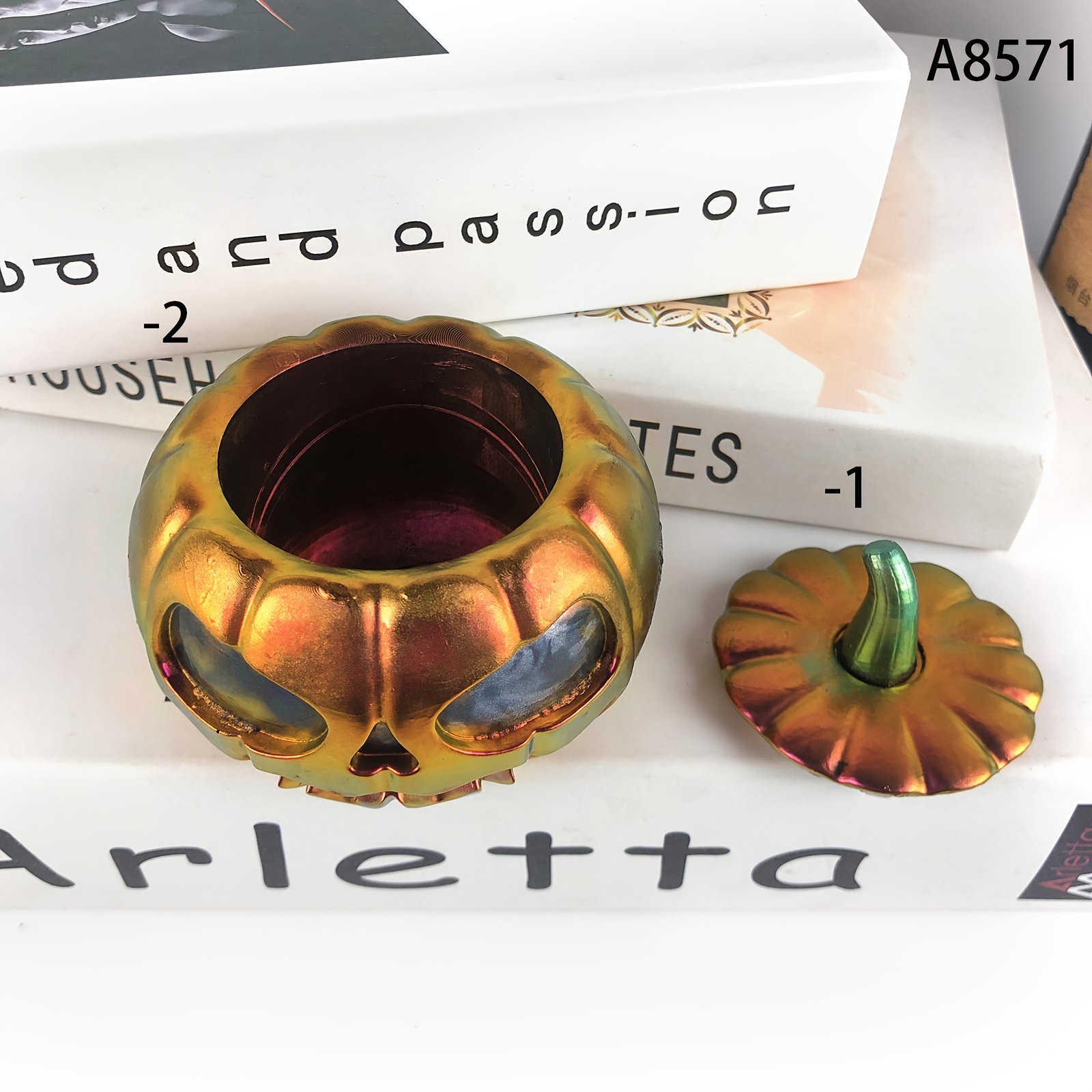 Pumpkin Box Resin Molds Silicone Jewelry Storage Box Mold - Temu