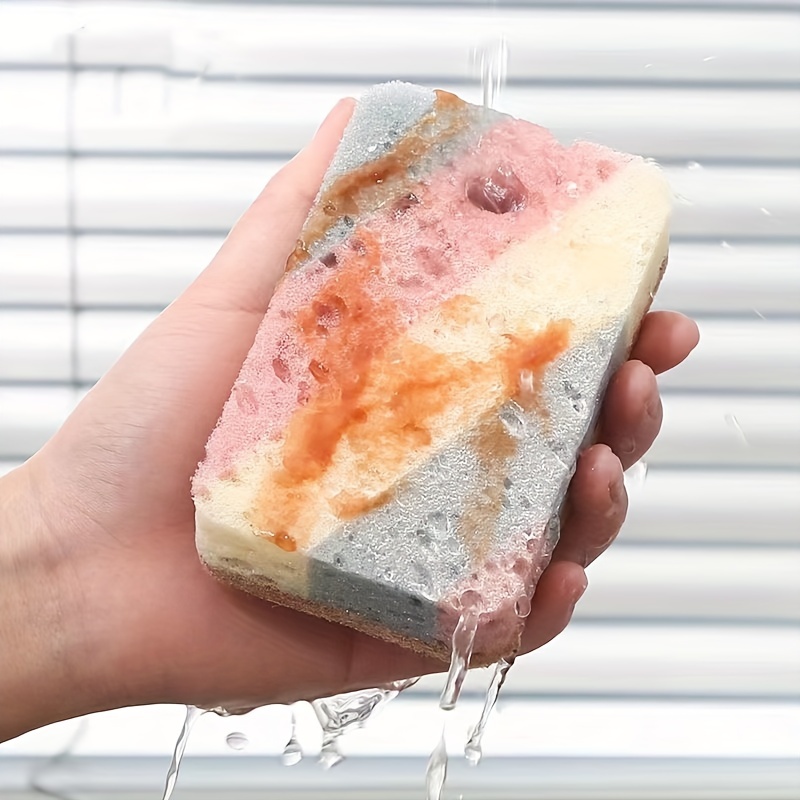 Pot Sponge Dish Brush for Kitchen Cleaning