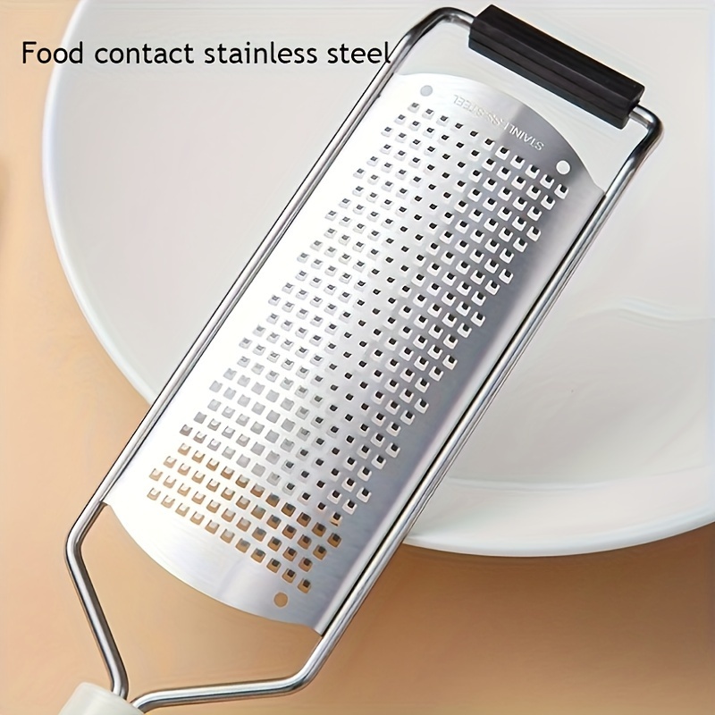 Stainless Steel Garlic Grater Ginger Grater Silver Useful Garlic