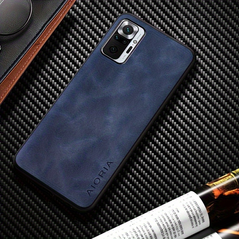 TEMU Premium Phone Case For Redmi Note 10 Pro Max/10s/10 4g 5g Fashion Pu Leather Phone Case