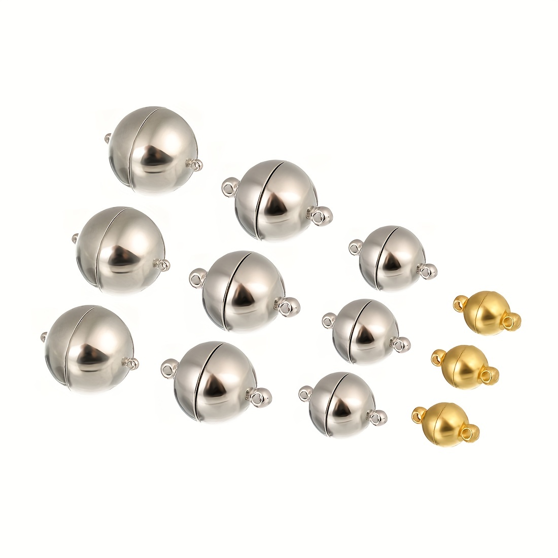 Spherical Magnet Buckle Round Ball Magnetic Clasps For - Temu