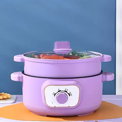 Multi-functional Electric Cooking Pot With High-power Heating And