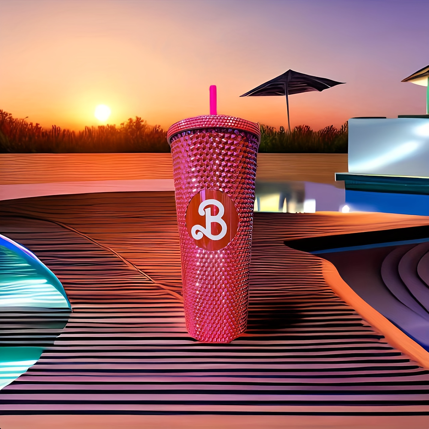 Sunset Orange Tumbler by Starbucks