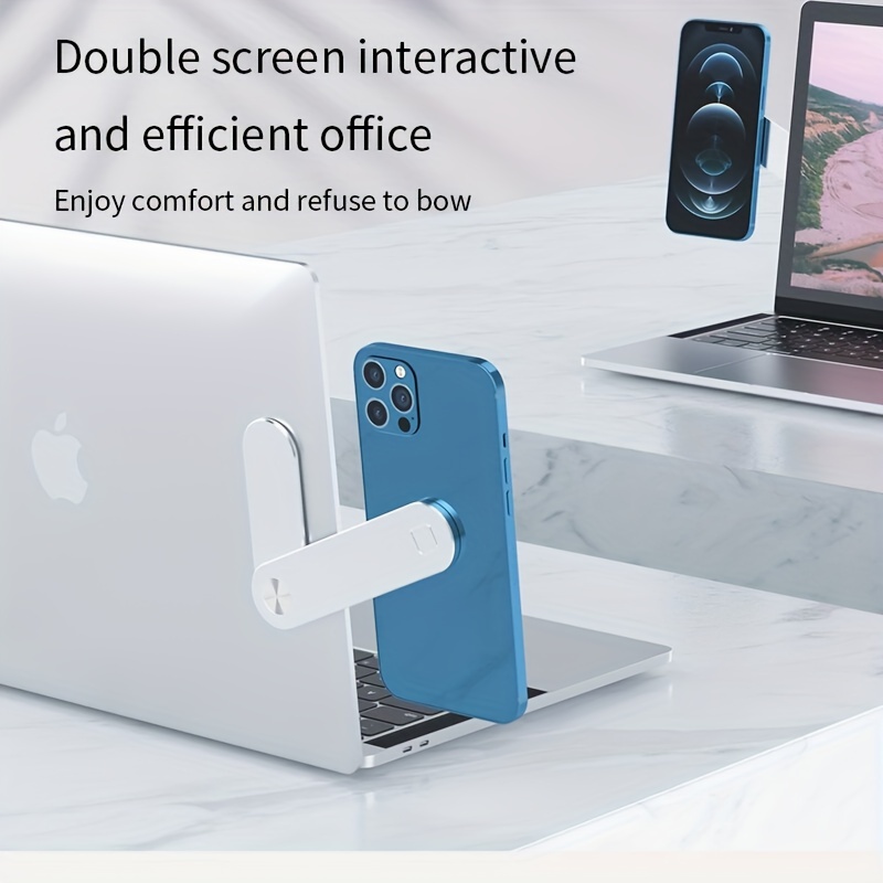 Xcivi Monitor Side Mount Support Magnétique Pour Ordinateur Portable Duo  Support D'écran - Montez Votre Smartphone Sur Votre Ordinateur Portable