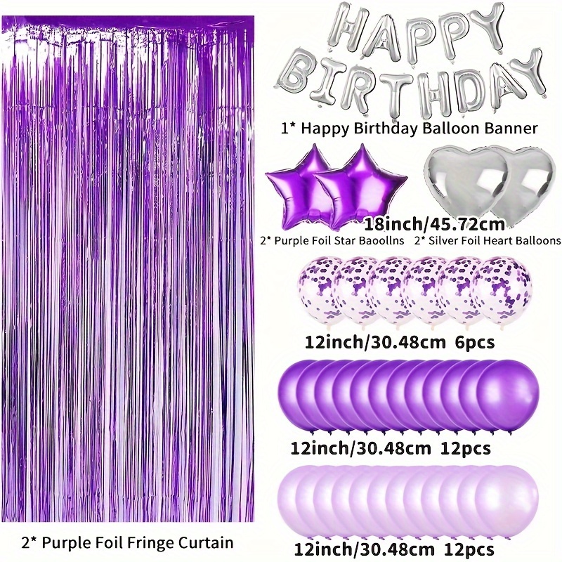 Palloncini numero 25 palloncini viola palloncini 25 compleanno ragazze  Decorazione palloncino foil 25 numero viola XXXL 40 pallone gonfiabile 25  anni compleanno ragazze Decorazione : : Casa e cucina