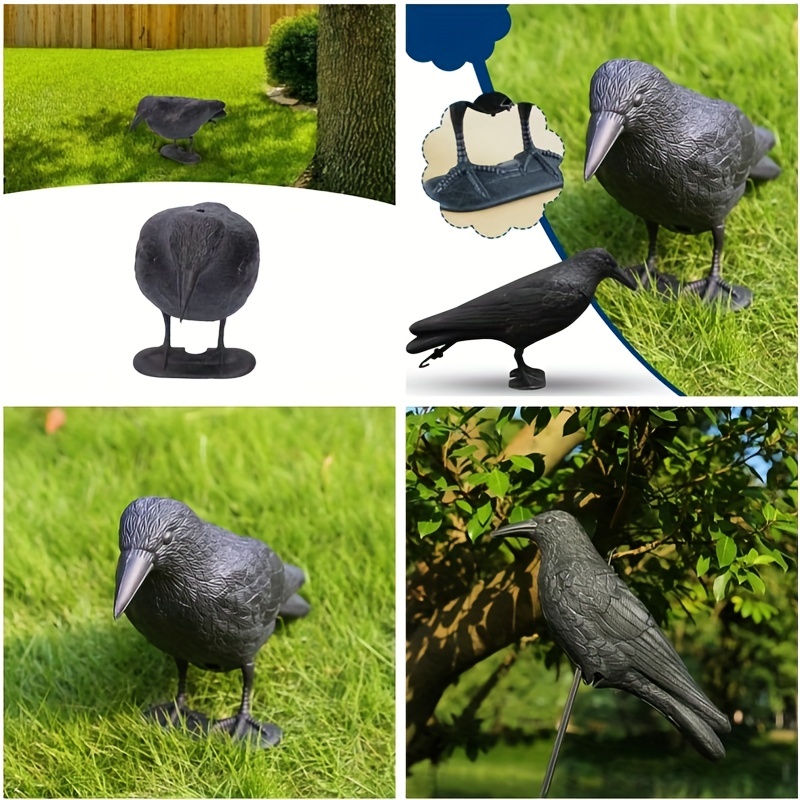 1 Pz 22 Cm/8,6 '' Corvi Piumati Neri Di Halloween, Corvo Finto Statua Di Corvi  Neri Simulati 3D, Uccelli Decorazione Di Halloween Dall'aspetto Realistico  - Temu Italy