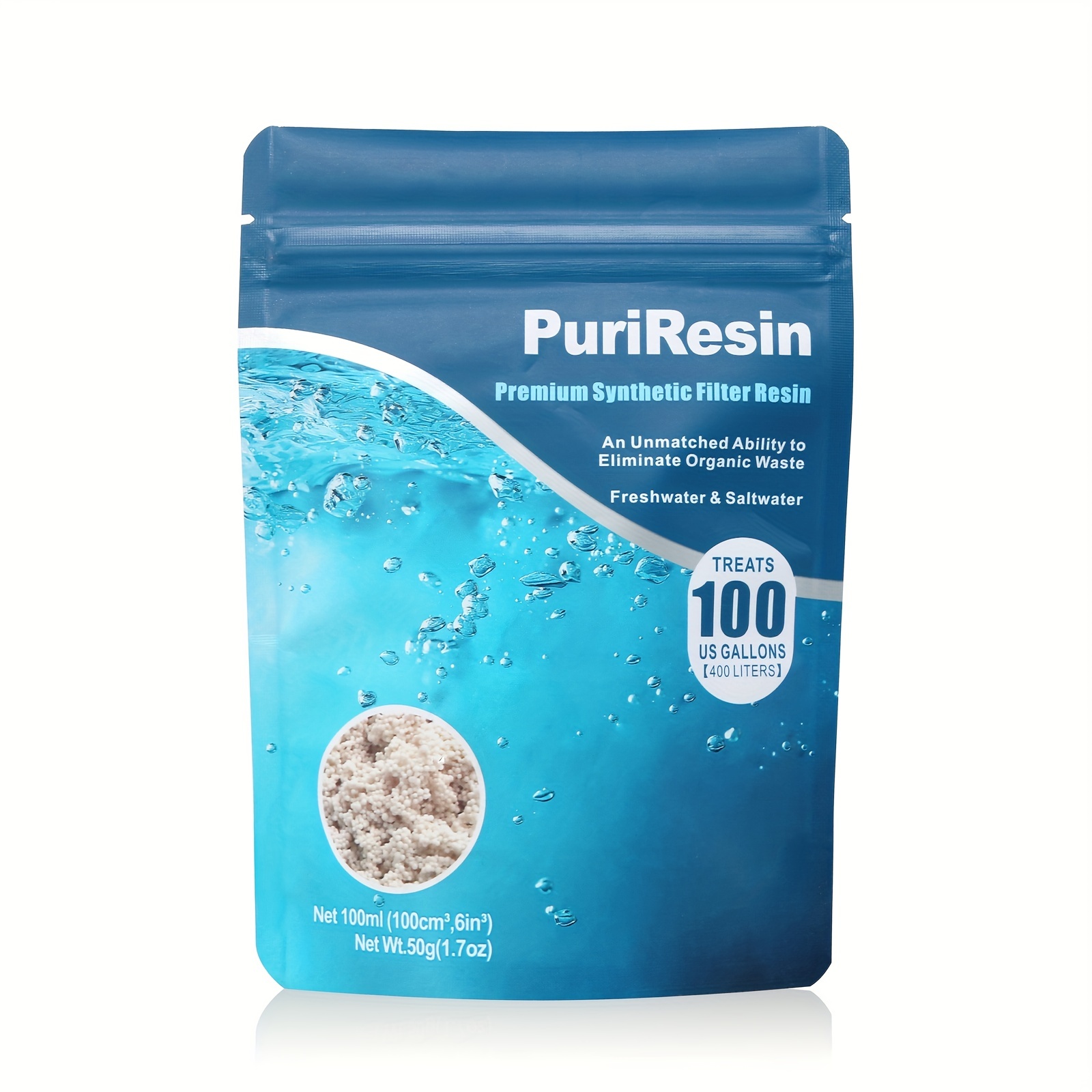 Filtration Resin for Clear Aquariums