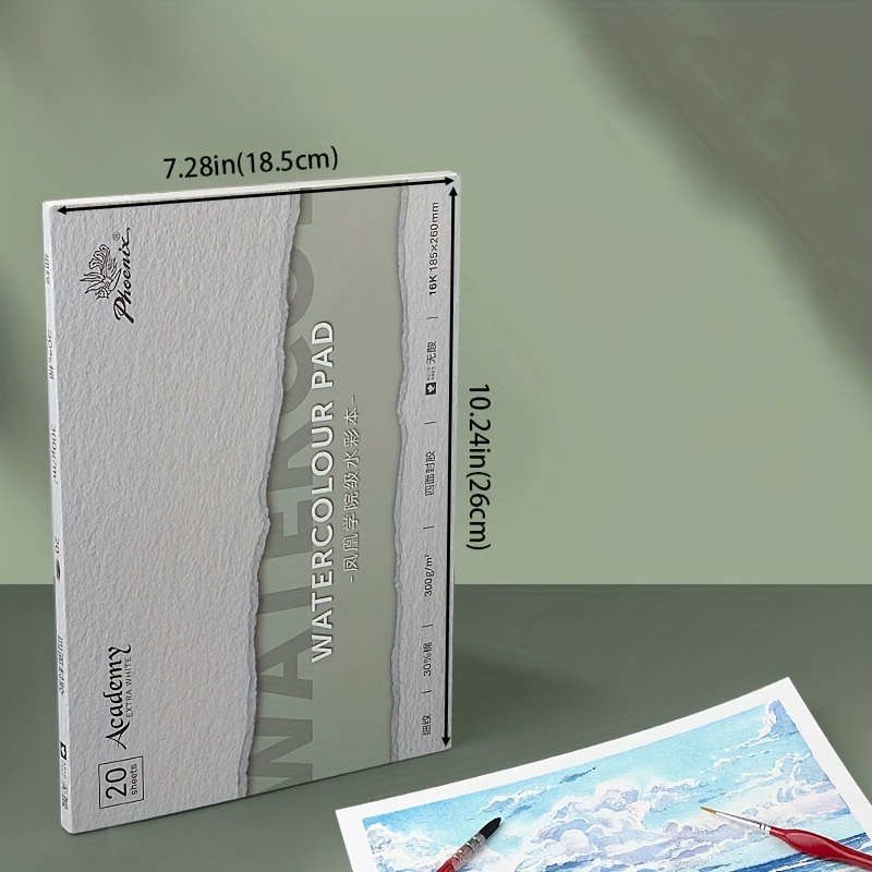 Phoenix Extra White Academy Watercolor Pads ( / / Cold - Temu