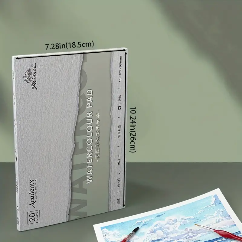 Phoenix Extra White Academy Watercolor Pads ( / / Cold - Temu