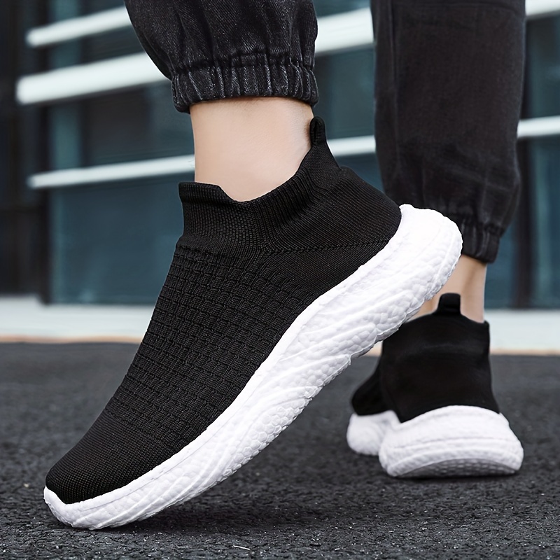 Men's Sock Shoes Slip on Sneakers Athletic Shoes Lightweight