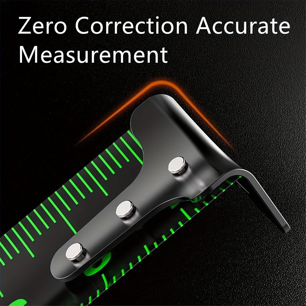 25 Ft Engineer Tape Measure Retractable Self-Locking for Body Measurements