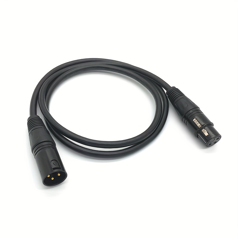 1pcs XLR Female to USB Male Microphone Link Adapter Cable Cord Black 3M 9ft