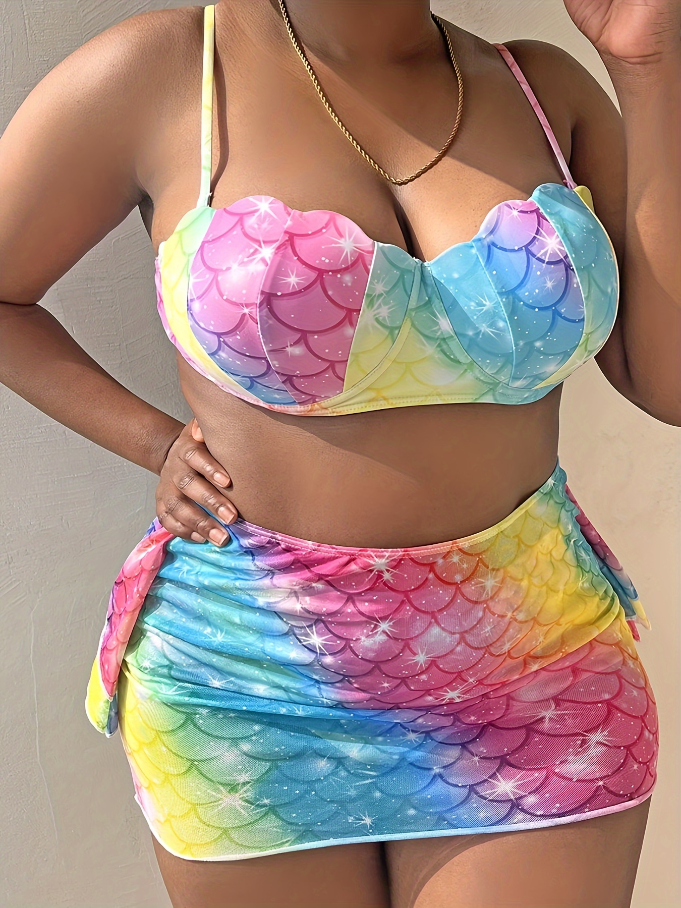 Mermaid Shell Bikini Bra Top, One Size : : Toys & Games
