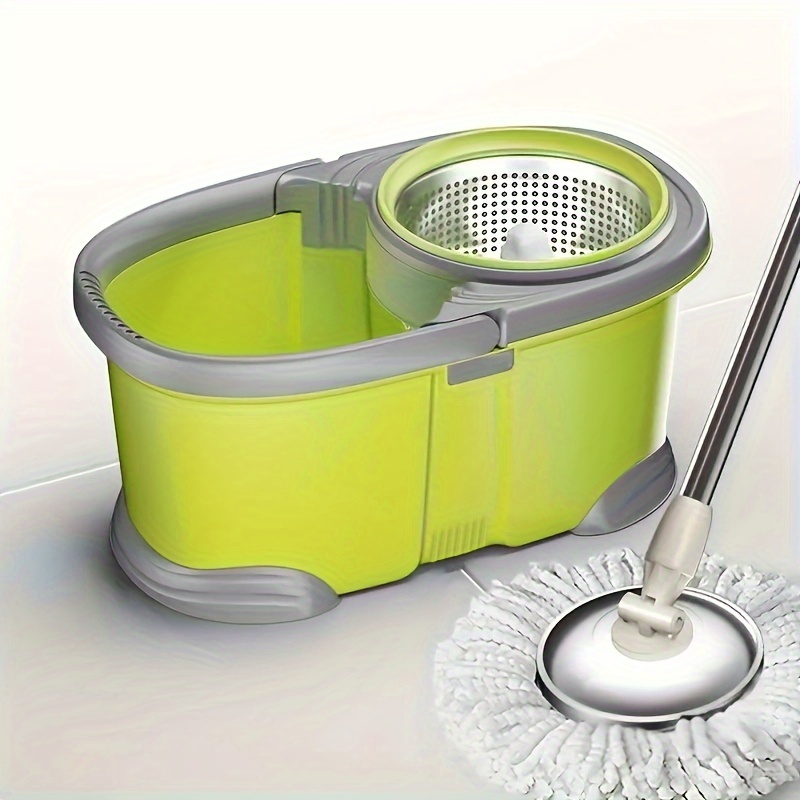 Trapeador de limpieza ajustable giratorio de 360° – Nueva fregona  extensible de limpieza de pared, trapeador giratorio de microfibra de mango  largo