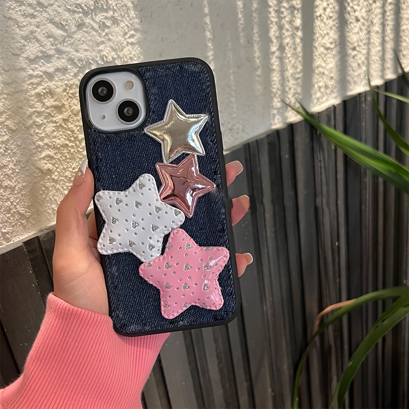 Iphone Denim Mobile Phone Case, Star Phone Case Iphone 11