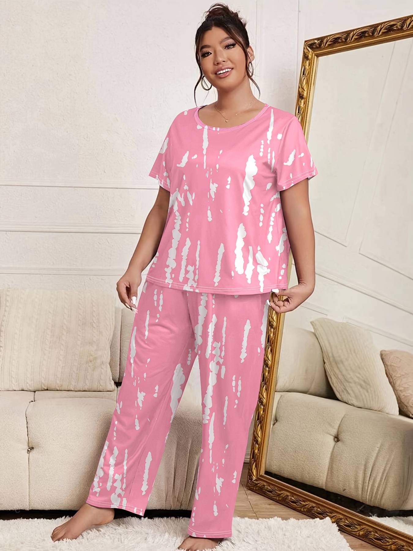 Tie-Dye Shorty Pajama Sets