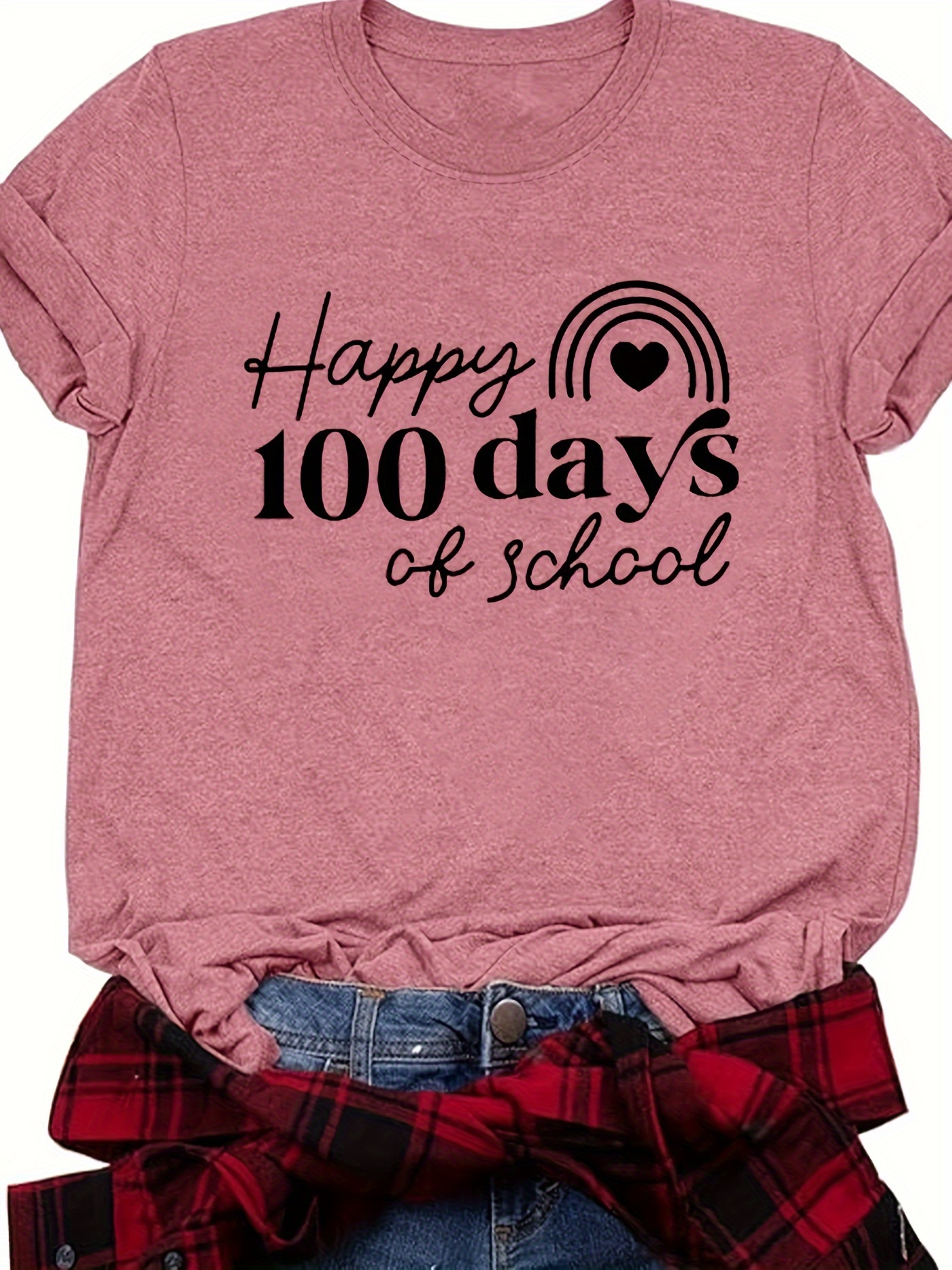 Happy 100th Day of School Toy Cartoon for Teacher' Men's T-Shirt